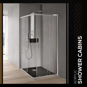 acrylic shower cabinet