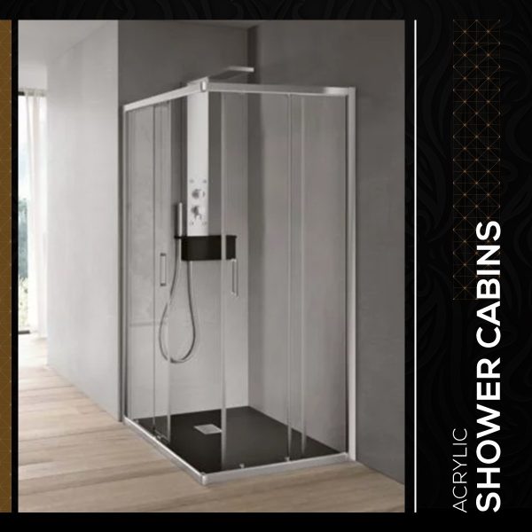 acrylic shower cabinet