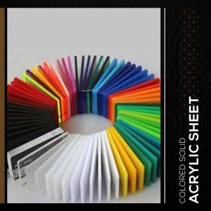Colored Solid Acrylic Sheet