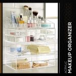 Acrylic makup organizer