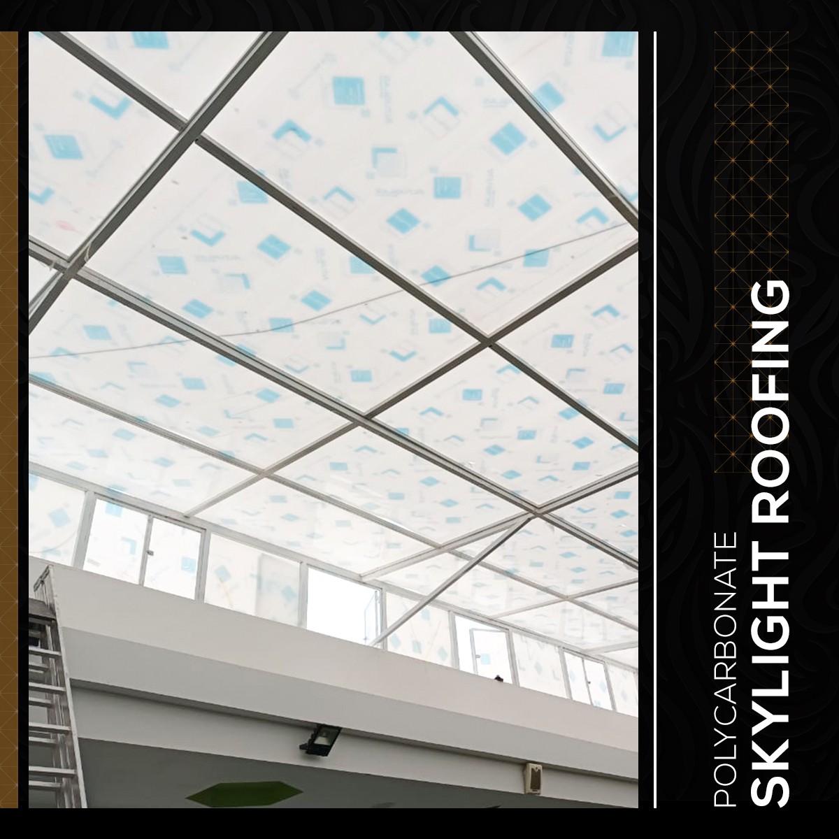 polycarbonate skylight roof