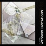 Acrylic Wedding Invitation