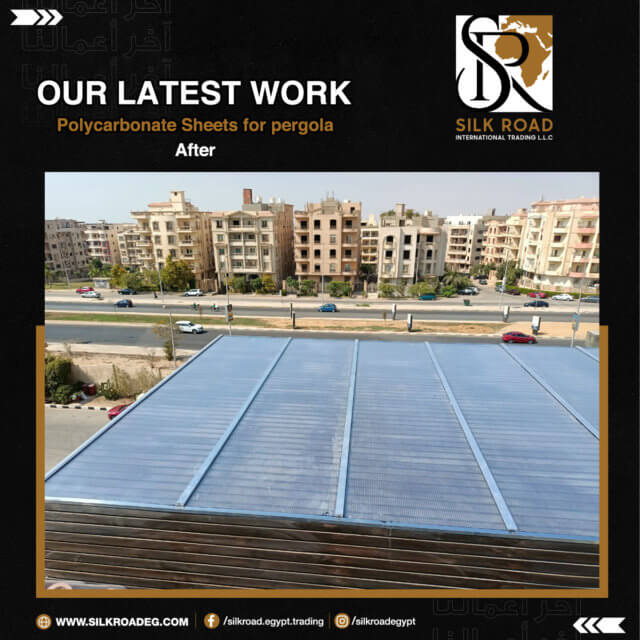 Polycarbonate Sheets for Pergola