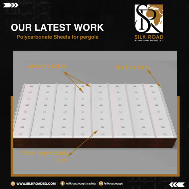 Polycarbonate Sheets for Pergola