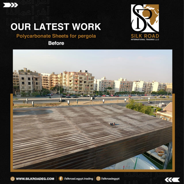 Polycarbonate Sheets for Pergola
