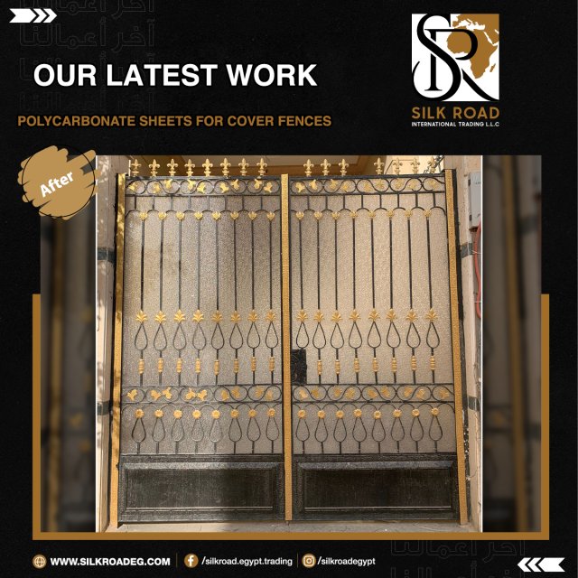 Polycarbonate Sheets For Cover Fences